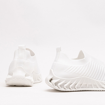 Белые женские кроссовки Dining