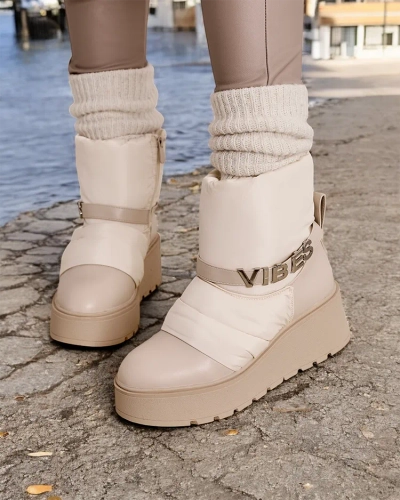 Royalfashion Women's Snow Boots Figior