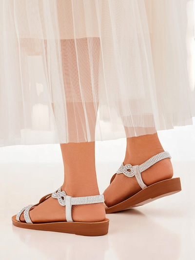 Royalfashion Женские сандалии с декоративными ремешками Lola Grace