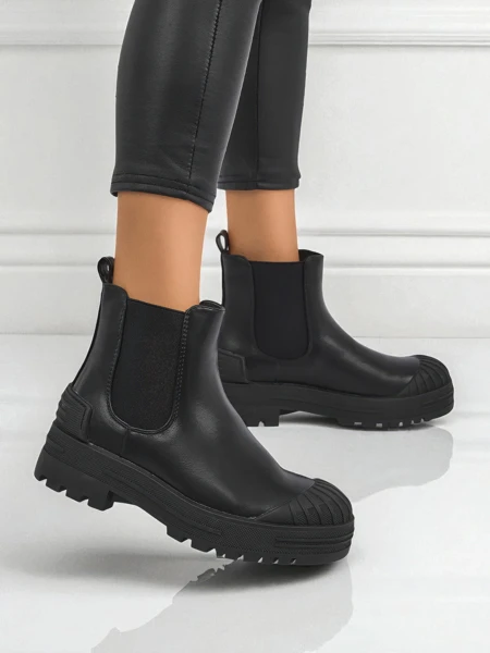 Amber Veil Platform Boots