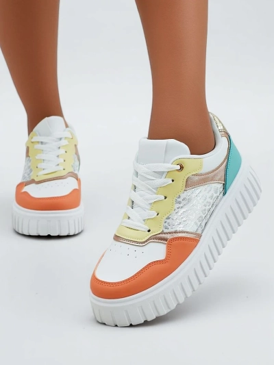 Royalfashion Женские спортивные кроссовки на платформе Panterr