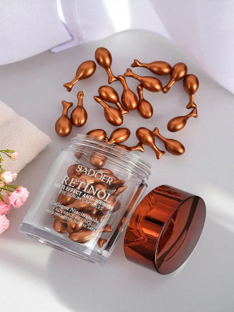 Sadoer Athena Retinol Collagen – kapsil anba je pou ondilasyon 40g