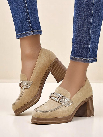 Royalfashion Women’s block-heel loafers Apareus