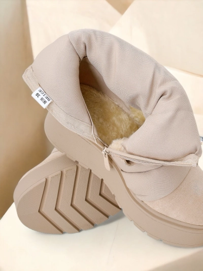 Royalfashion Женские Сапоги Снегоступы на Танкетке Renosi