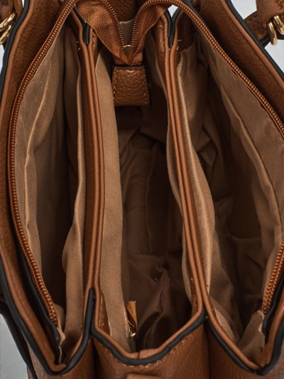 Small women's eco-leather handbag Viott