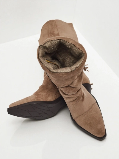 Women's heeled cowboy boots with tassels Selva