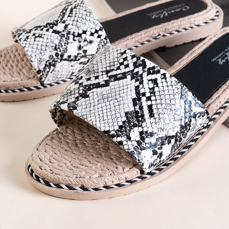 Ysia women's snake slippers - Footwear