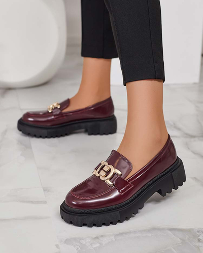 Royalfashion Women's lacquered moccasins Bevevra