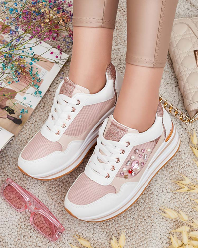 Royalfashion Sieviešu sporta kedas uz koturnas Roenna