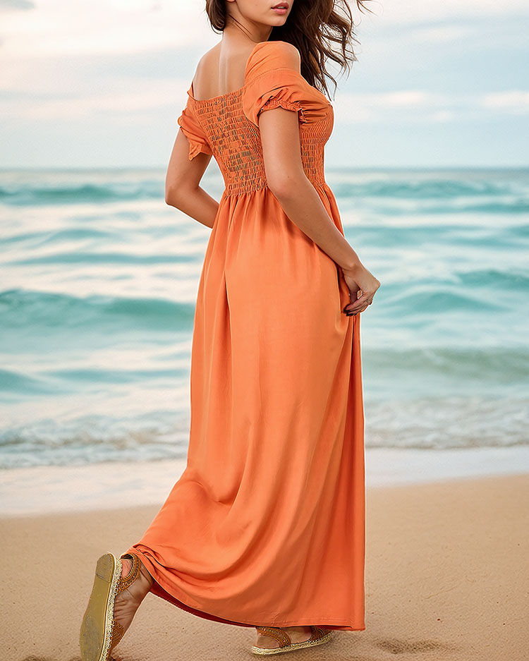 Royalfashion Женское платье-миди a'la hiszpanka