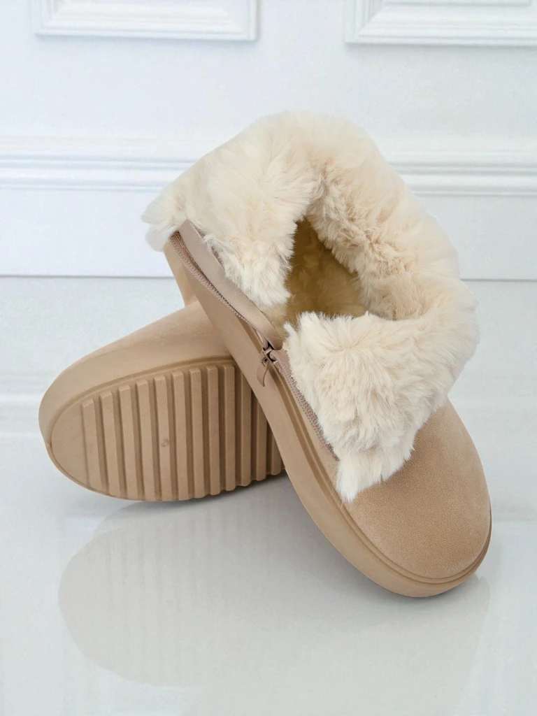 Royalfashion Krutkie buty a'la śniegowce damskie Aurelia Classico