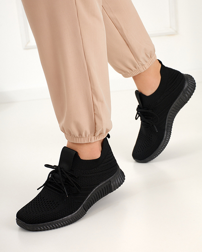 Black Merisal Women's Sports Shoes - Footwear