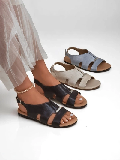 Royalfashion Sieviešu zandales nu plato zoles Solea Comfort