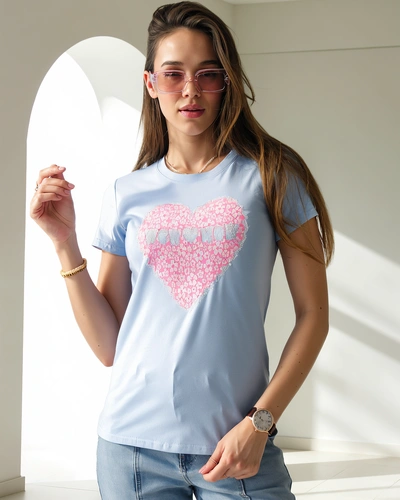 Royalfashion Sieviešu kokvilnas blūze