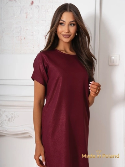 Simple women's short dress Lady Time