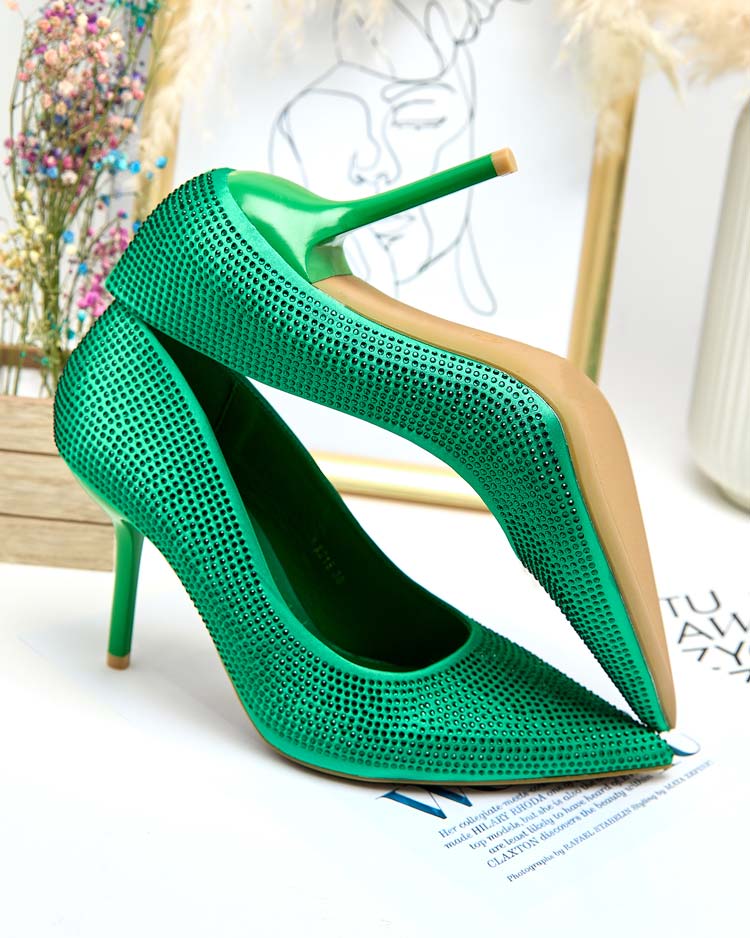 Royalfashion Women's Ferconie stiletto pumps with zircons