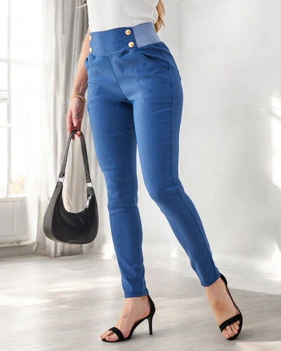 Royalfashion Cotton treggings pants for women