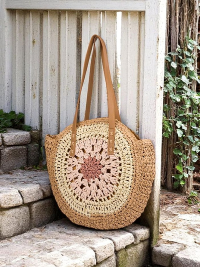 Royal Fashion Flora Grande Straw Women's Bag