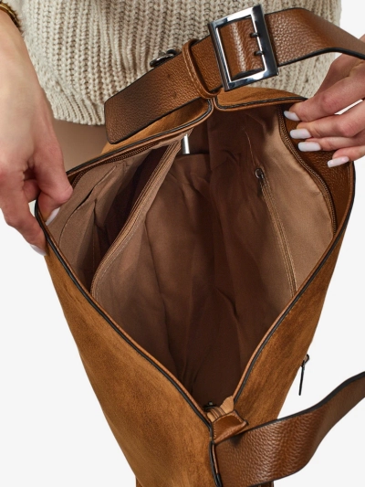 Women's shopper bag eco suede Donenn