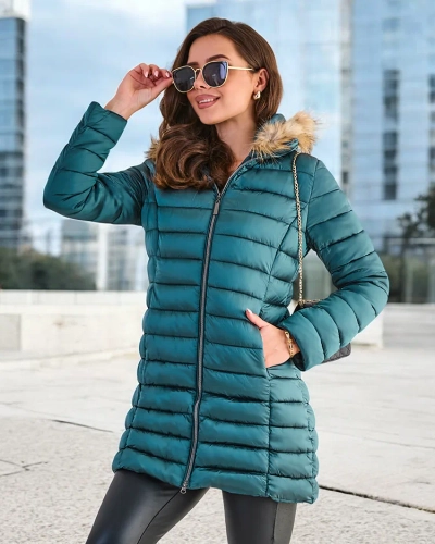 Royalfashion Sieviešu kviltota ziemas jaka