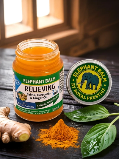 Elephant Balm ointment-balm - relieves muscle and joint tension