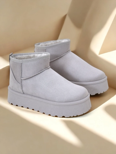 Royalfashion Short snow boots for women Fofio