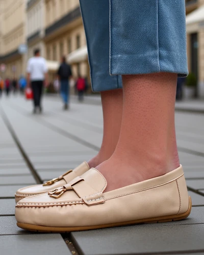 Royalfashion matēta sieviešu mokasīni Timmone