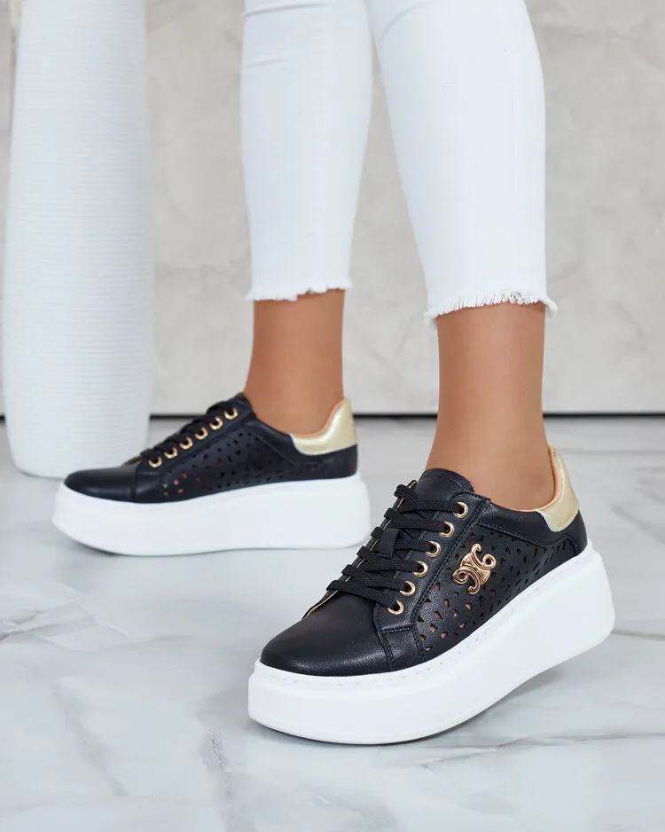 Royalfashion Sieviešu sportiskās ažūra kedas Jovixi