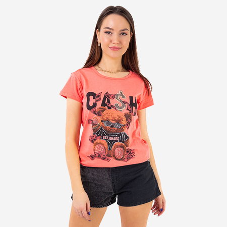Coral Sieviešu T-krekls ar apdruku - Apģērbs