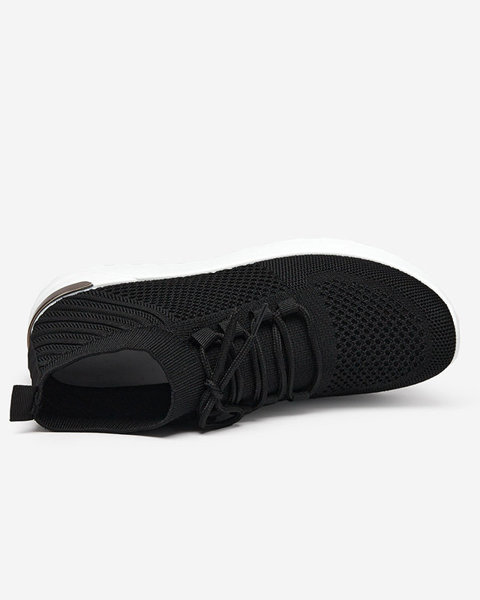 Bamggy sieviešu melna auduma sporta apavi — apavi