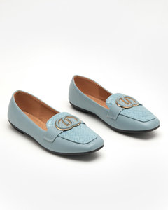 Eko-ādas kurpes zilā krāsā Amida - Apavi
