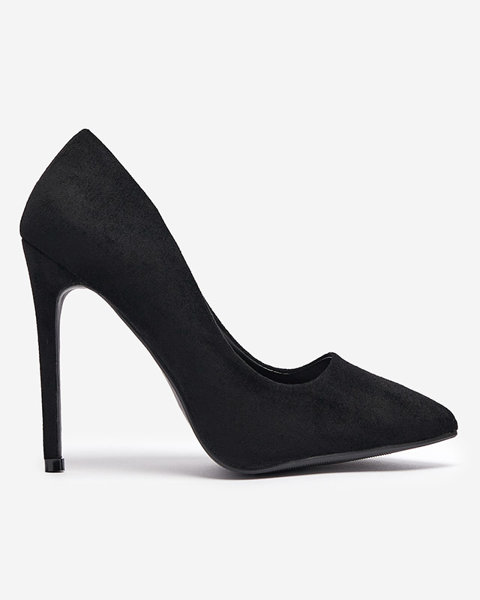 Klasiski sieviešu stiletto kurpes ar smailu kāju daļu melnā krāsā Ermak- Footwear