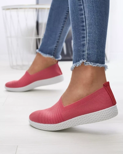 Koraļļu krāsas sieviešu čības Covvu- Footwear