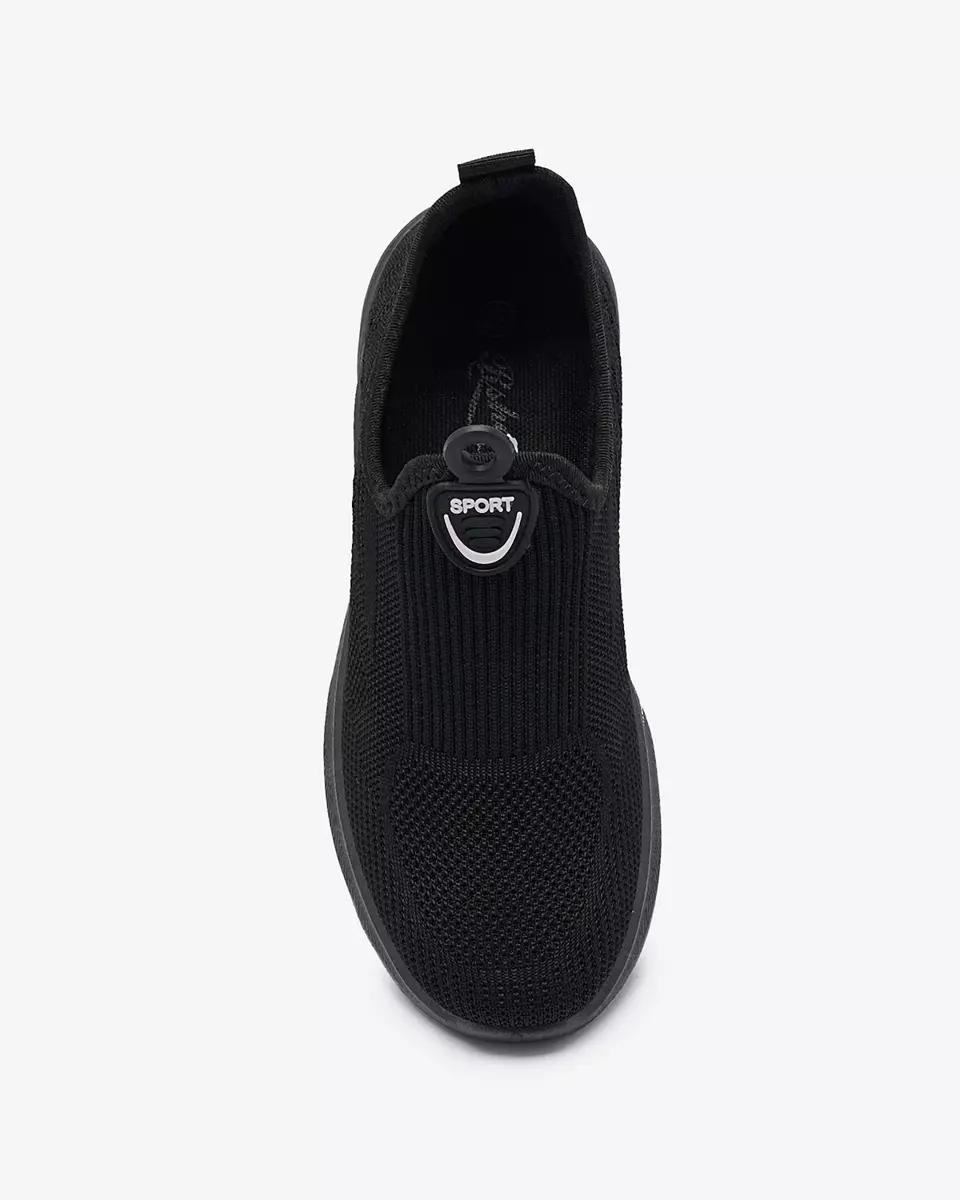 Melni sieviešu auduma sporta apavi Regika - Apavi