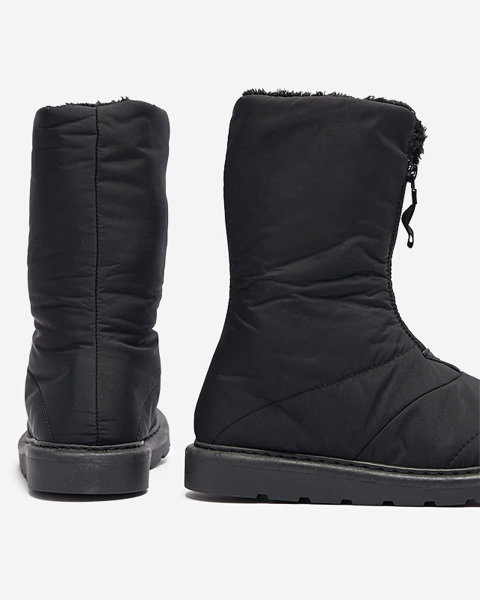 Melni sieviešu zābaki a'la sniega zābaki Tirigga- Footwear