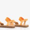 Neonowe pomarańczowe sandały Redish - Obuwie
