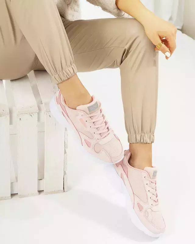 OUTLET Gaiši rozā Terisana sieviešu sporta apavi - Apavi