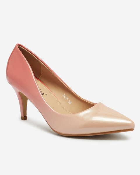 Rozā krāsas ombre sieviešu sūkļi Larima- Footwear