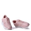 Różowe sportowe buty - Obuwie