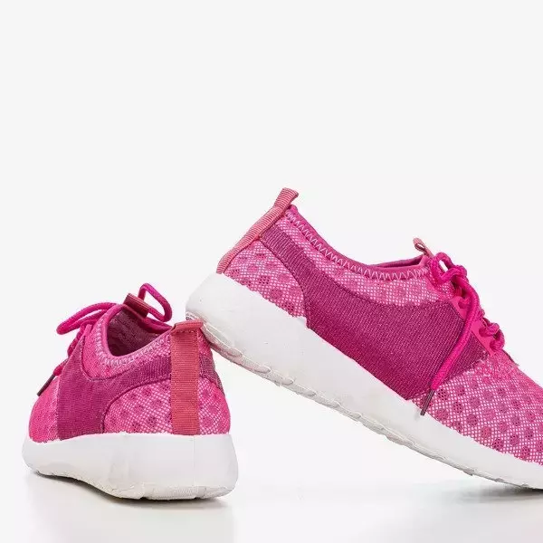 Różowe sportowe buty damskie Uoya - Obuwie
