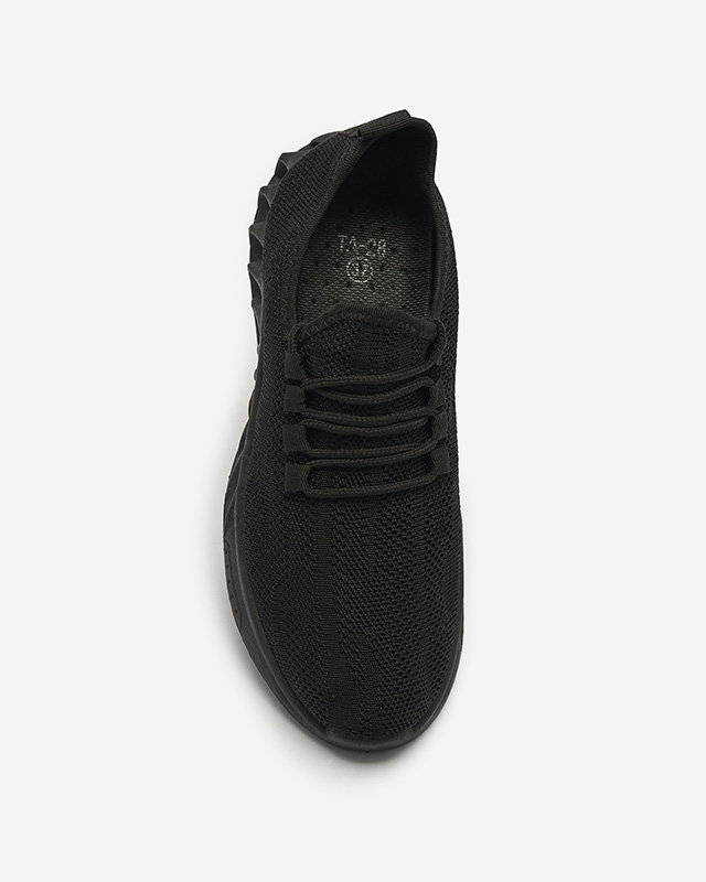 Sieviešu auduma sporta apavi melnā krāsā Acarfi- Footwear