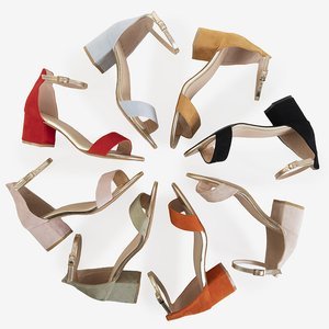 Sieviešu kamieļu zempapēžu sandales Kamalia - Shoes