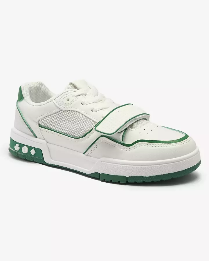 Sieviešu sporta kedas baltā un zaļā krāsā Xirrat- Footwear