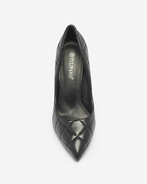Sieviešu stepēti sūkļi melnā krāsā Duclisa- Footwear