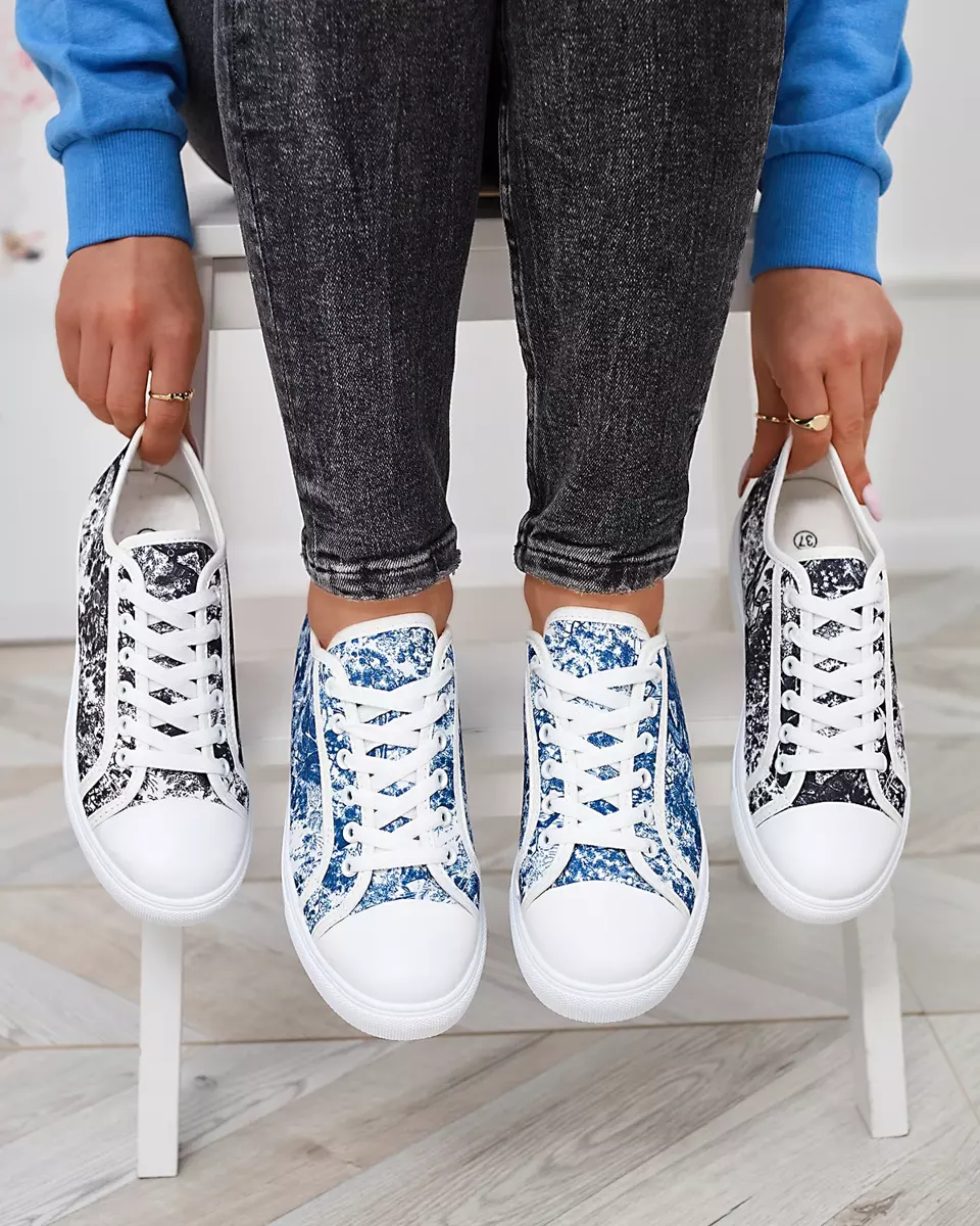 Sieviešu tenisa apavi ar apdruku Denoll- Footwear