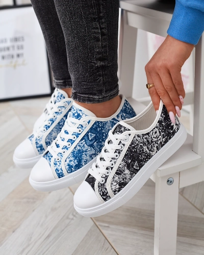 Sieviešu tenisa apavi ar apdruku Denoll- Footwear