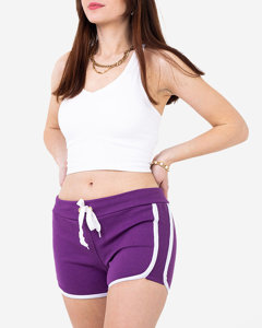 Sieviešu violeti sporta šorti - Apģērbs