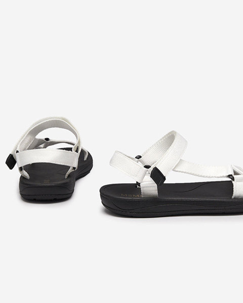White Tatags Sieviešu sporta sandales - Apavi