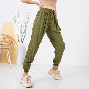 Zaļās sieviešu harema bikses - Apģērbs